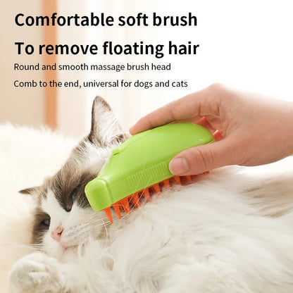 Steam Brush for Cats